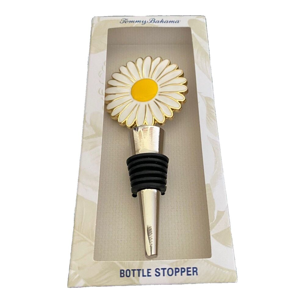 Tommy Bahama Bottle Stopper Daisy New in Box